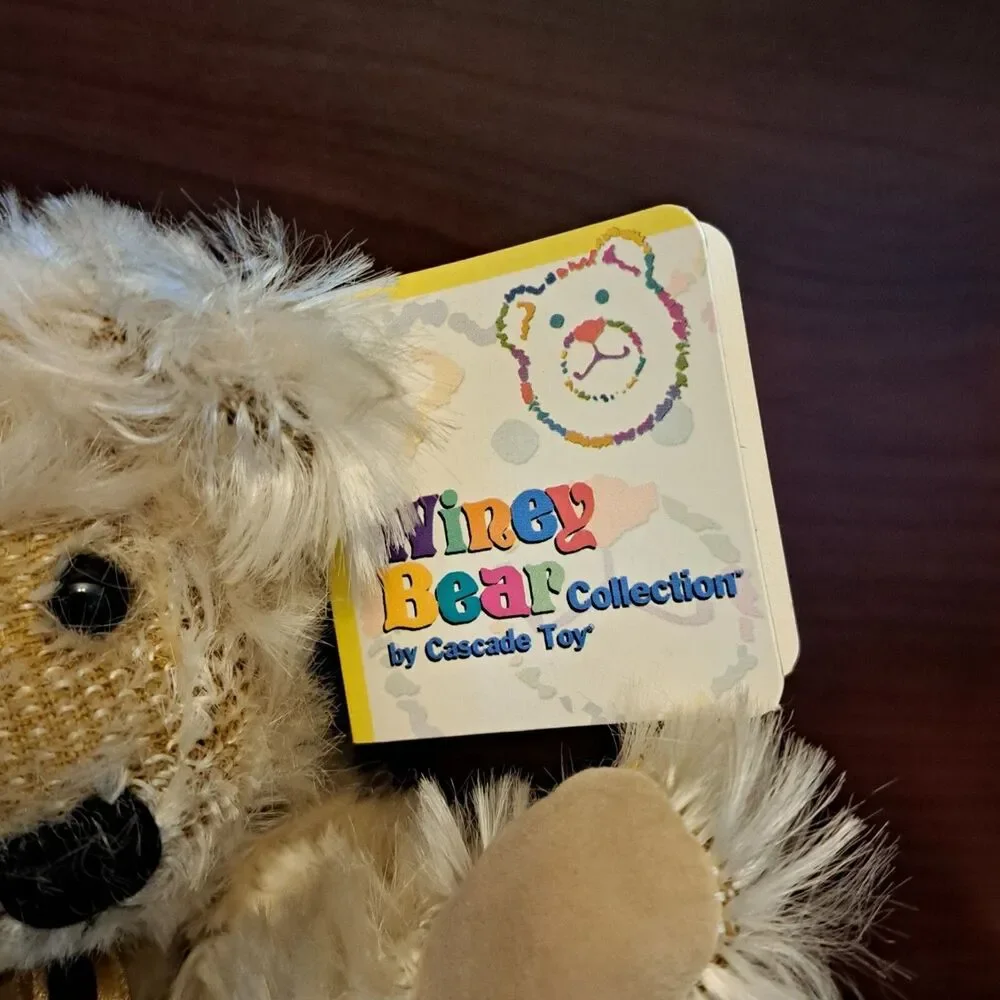 Vintage Limited Edition Mohair The Winey Plush Bear Cascade Toy